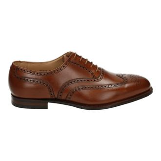 Crockett & Jones Elegante Business Schoenen in Cognac - Heren - Nette schoenen - Bruin - 43 EU - Leer - Schoenen