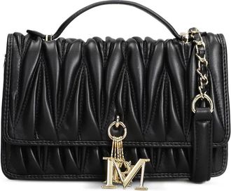 Marc Ellis Sissy 39 shoulder bag - women - Polyurethane/Calf Leather - One Size - Black