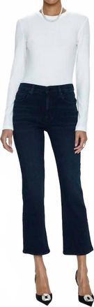 Pistola Denim Lennon High Rise Crop Boot Pants In Palace Park