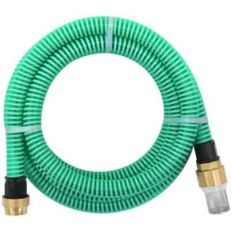 vidaXL Vidaxl - Manguera De Succi&oacute;n Con Conectores De Lat&oacute;n Pvc Verde 29 Mm 20m