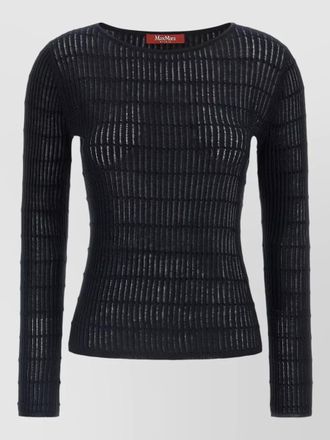 Max Mara mstpedone crew neck long sleeve sweater