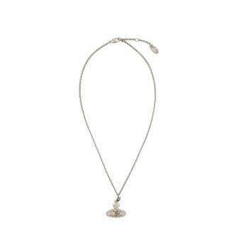 Vivienne Westwood Colgante de Orbe Peque&ntilde;o - Metal - Gris - Accessories - Mujer - Gris - ONE SIZE