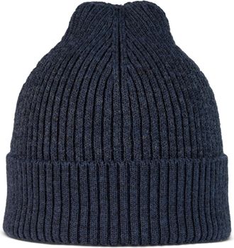 Buff Merino Active Fleece Beanie Blue