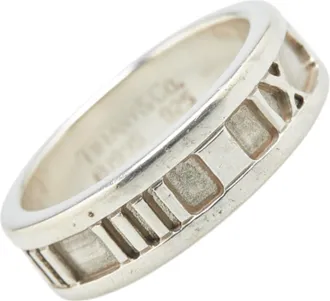 Tiffany & Co. Silver Silver 925 Band Ring (Pre-Owned)