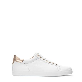 Kazar Schoenen, Dames, Wit, 38 EU, Leer, Dames witte sneakers
