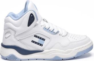 Tommy Jeans New Basket - Dames - Sneakers - Veelkleurig - 36 EU - Leer - Schoenen