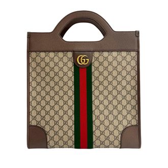 Gucci Tweedehands Gg Supreme Ophidia Vertical Tote