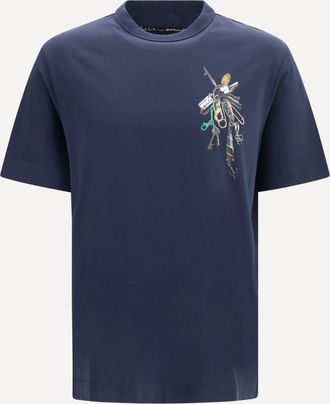Barbour Key Barbour x Paul Smith T-shirt Male XL