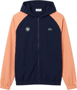 Lacoste Capuchonjas voor volwassenen (Marineblauw)