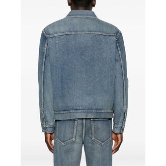 The Row Cotton Denim Jacket - Blue