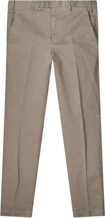 Pantaloni Torino Slim-fit broek - Heren - Broeken - Bruin - Maat: XL Zijde