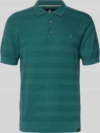 Lerros Slim Fit Poloshirt mit Logo-Stitching in Gruen, Gr&ouml;&szlig;e XXXL