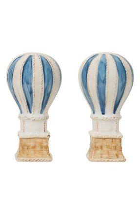 Juliska LAmour Toujours Hot Air Balloon Salt & Pepper Shakers in Chambray at Nordstrom