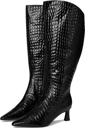 Naturalizer Womens Naturalizer Deesha I8394L7012 Boots Black Snip Toe Knee High HAWK3084