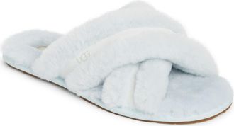 UGG Scuffita Genuine Shearling Slide Slipper in Ref at Nordstrom Rack, Size 10