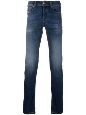 Diesel Sleenker skinny-leg jeans - men - Cotton/Polyester/Spandex/Elastane - 27/32 - Blue