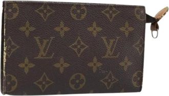 Louis Vuitton Pre-owned Bags, female, Brown, Size: ONE SIZE Pre-owned Vintage Accessory Pouch