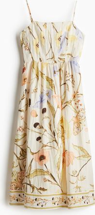 H&M Midi-Trägerkleid - White