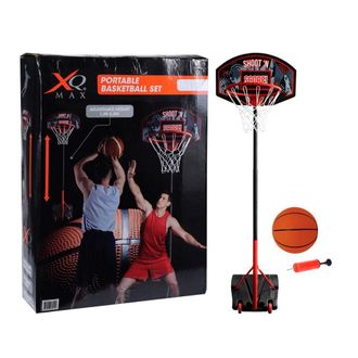 Bigbuy Bigbuy - Set De Canasta De Baloncesto Port&aacute;til Altura Regulable Xq Max