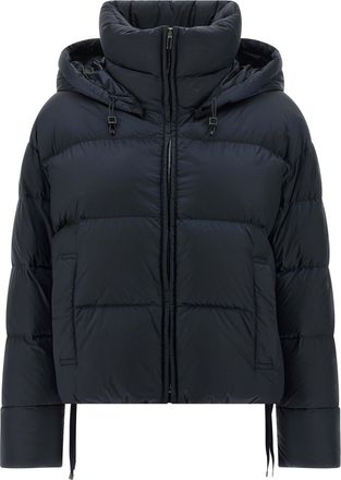Max Mara Trebi Puffer Jackets Blu-Donna