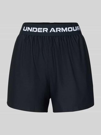 Under Armour Shorts mit elastischem Bund Modell Tech Play Up Shorts in Black, Gr&ouml;&szlig;e XXXL