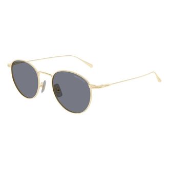Montblanc Sunglasses, male, Yellow, Size: 50 MM Mb0473S Sunglasses