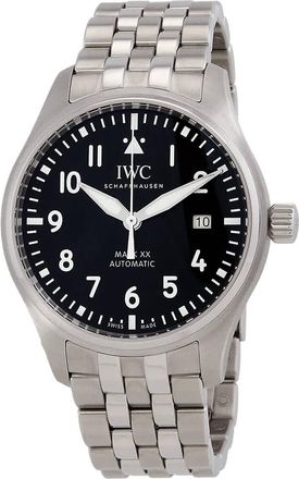 IWC Pilots Automatic Black Dial Mens Watch IW328202