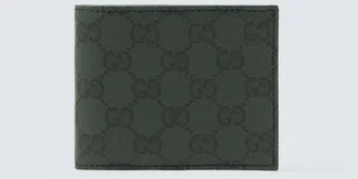 Gucci GG canvas bifold wallet