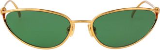 Bottega Veneta Oval Sunglasses Bv1330 S 004