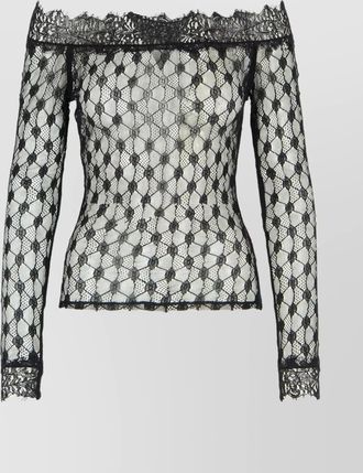 Isabel Marant lace knitted top