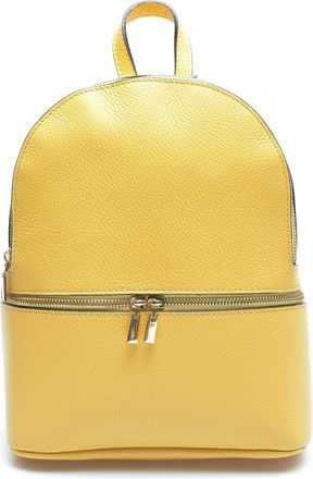 Carla Ferreri Gele Leren Tas