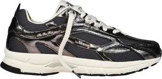 Mercer Amsterdam The Re-Run Cracked - Heren - Schoenen - Grijs - Maat: 39 EU Leer