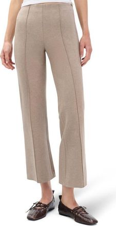 Rag & Bone Irina Ponte Kick Flare Pants in Heather Oat at Nordstrom, Size X-Small