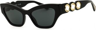 Swarovski SK6021 100187 Black/Dark Grey