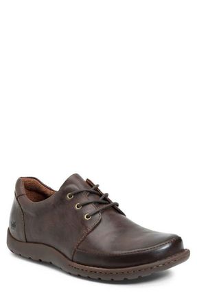Børn Nigel Plain Toe Derby in Brown Leather at Nordstrom, Size 9.5