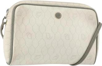 Dior Pre-owned Vintage honingraat schoudertas - Dames - Vintage Schoudertas - Wit - ONE Size - Vintage