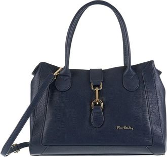 Pierre Cardin Schoudertas - Dames - Handtassen - Blauw - ONE Size - Katoen - Tassen