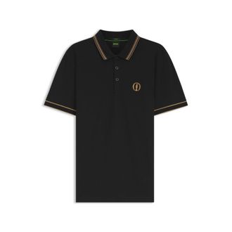 BOSS The Open Active Paddy polo shirt in performance pique