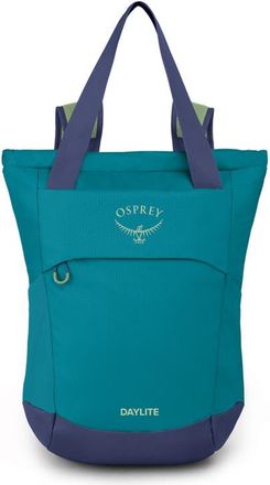 Osprey Daylite Water Repellent Tote Pack in Blue Spikemoss/Alkaline at Nordstrom