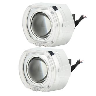 OEM Adecuado Para Lentes De Proyecci&oacute;n Led Tipo Ojo De &Aacute;ngel Blancas De 3 Pulgadas Y 36 W, Compatible Con H1, H4, H7, Hb3, Hb4 Y D1