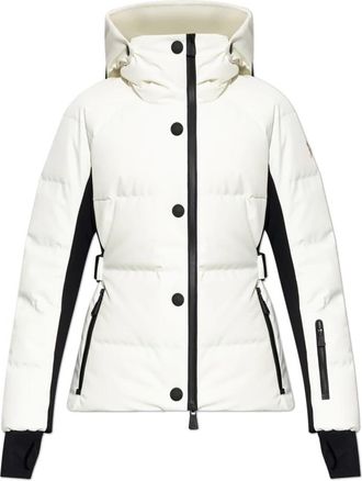 Moncler Grenoble Performance & Style Jas - Dames - Ski Jassen - Wit - L - Leer - Fitness