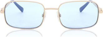 Love Moschino MOL012/S MVU/KU Womens Sunglasses Gold Size 53