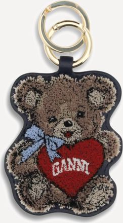 Ganni Teddy bear Keyring Female UNI