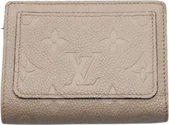 Louis Vuitton Pre-owned Bi-fold Wallet - Dames - Vintage Accessoires - Beige - ONE Size - Leer - Vintage