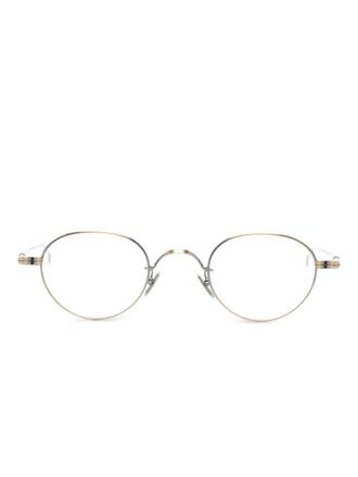 Lunor Bril met rond montuur - Goud