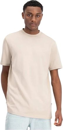 Law Of The Sea LAW OF THE Sea, Heren, Tops, Beige, Maat: M Katoen
