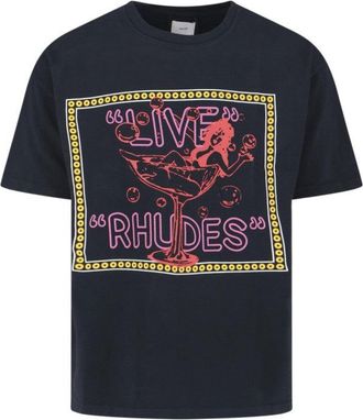 Rhude Logo T-Shirt - Black