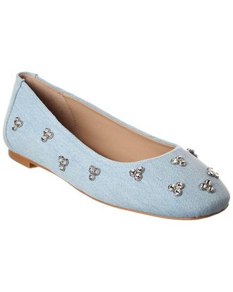 Stuart Weitzman Tammy Denim Ballet Flat