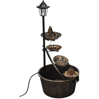 vidaXL Fuente Con Luz Led Vidaxl