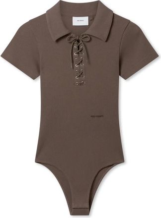 Axel Arigato Tops, Dames, Bruin, M, Katoen, Fern Body